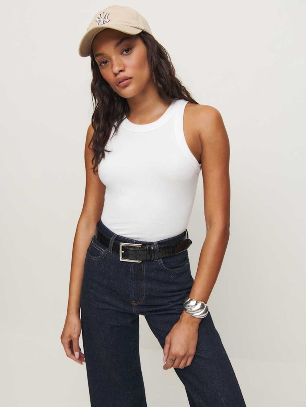 Reformation Tasha Tank in White Size S